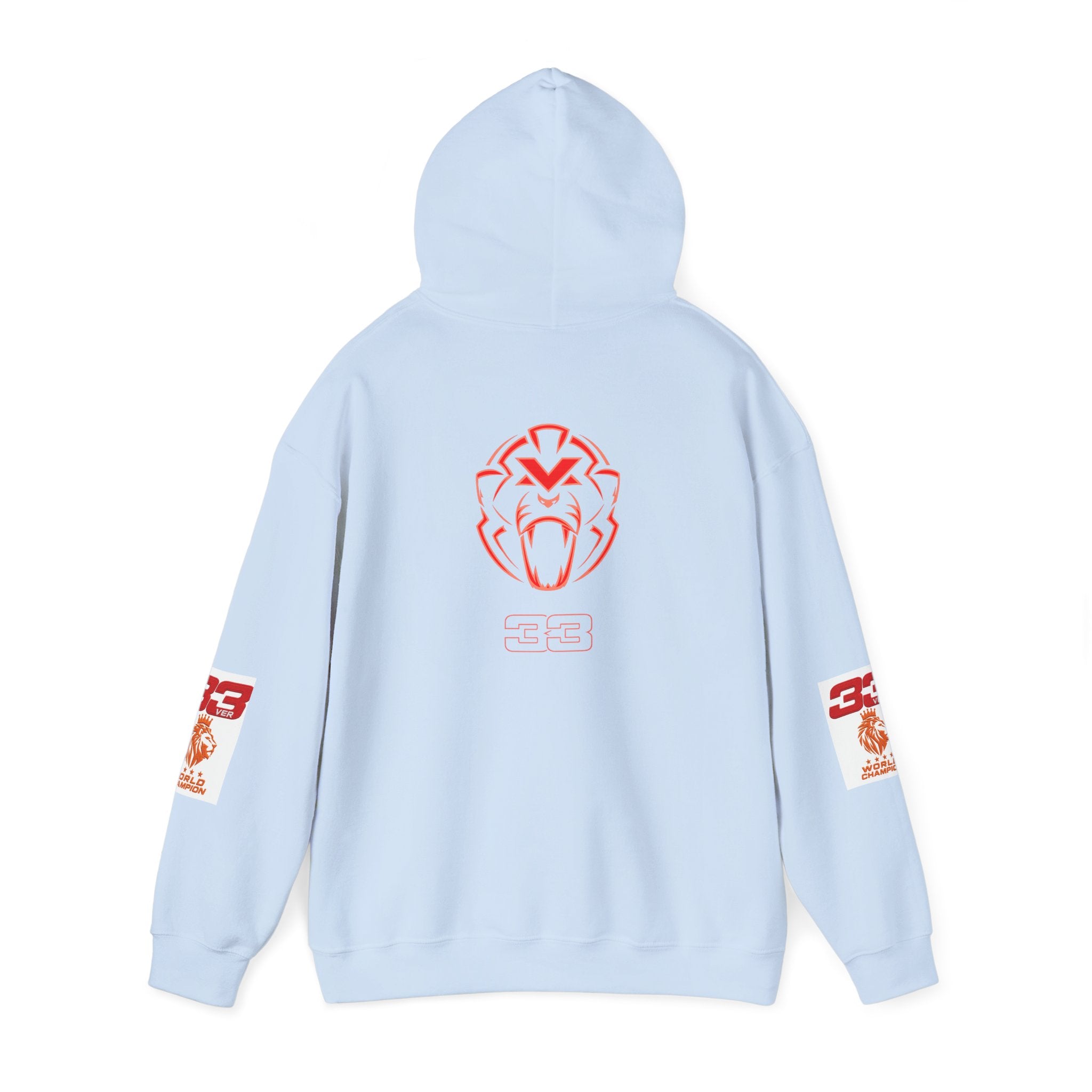 Hoodie - "SIMPLY LOVELY" Graphic Hoodie with Red Tiger Logo