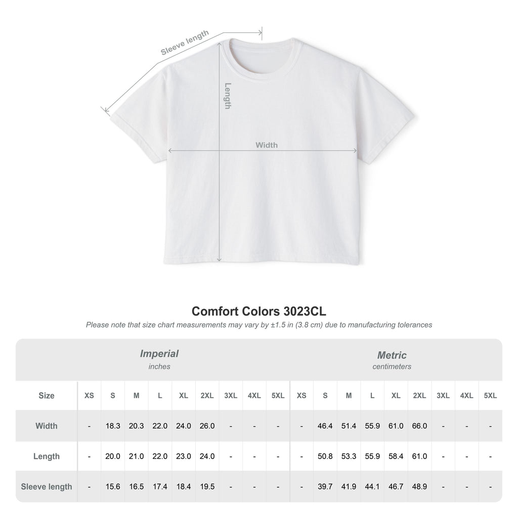 LMFAO Graphic Boxy Tee — Women's Casual Crop T‑Shirt