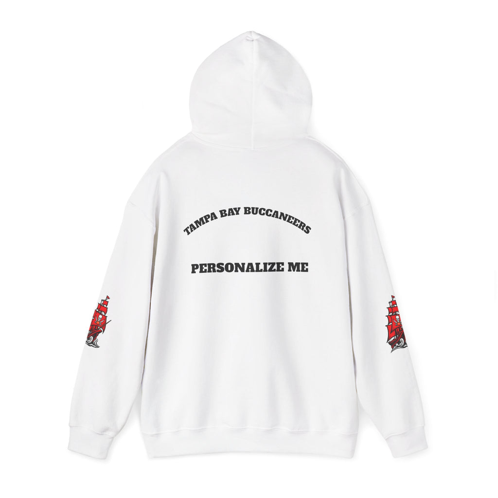 Buccaneers Skull Flag Hoodie — Tampa Bay Football Fan Pullover Personalize it
