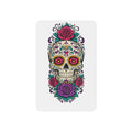 Sugar Skull Temporary Tattoo — Floral Day of the Dead Design