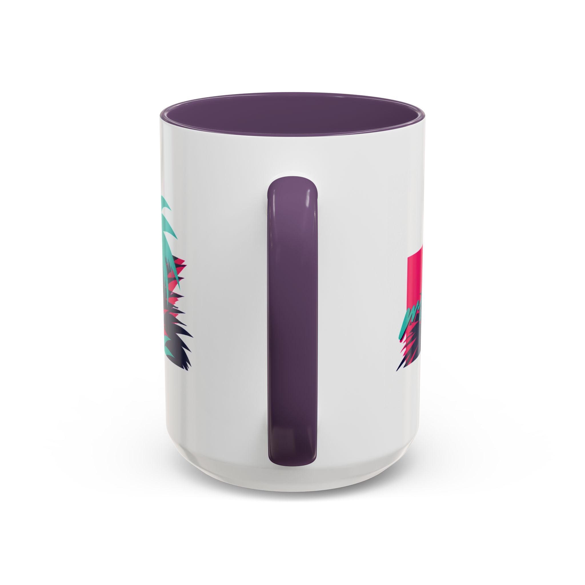 Verstappen Tropical Viper Accent Coffee Mug — Neon Palm Beach Design