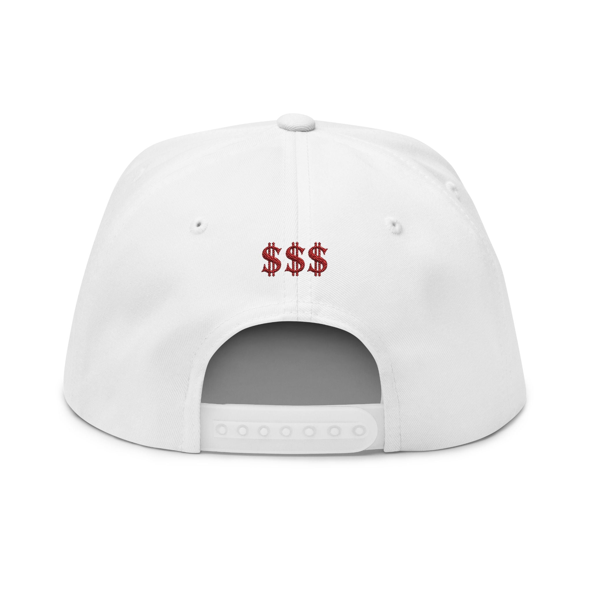 $$$ is My Love Language" Embroidered Snapback Flat Bill Cap