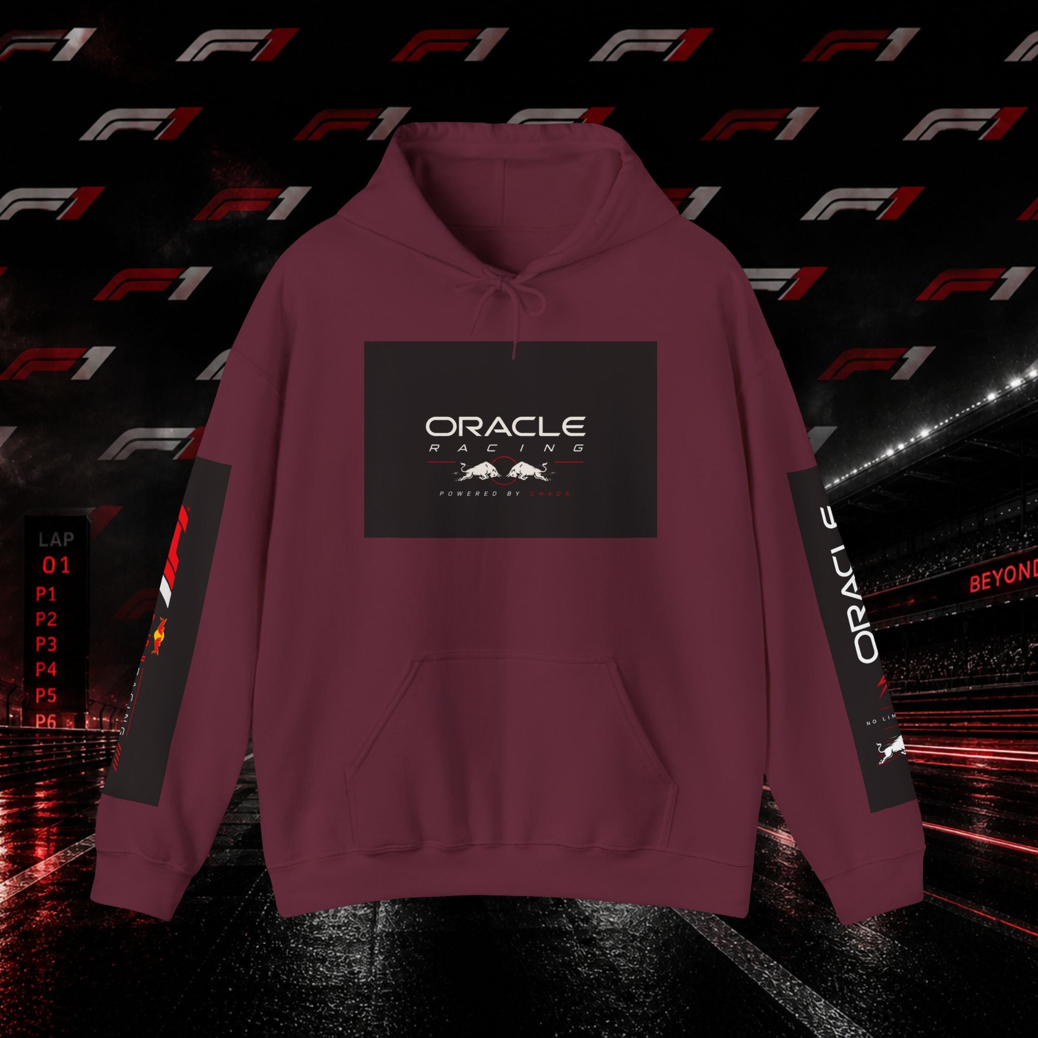 Oracle Red Bull Racing Logo Hoodie — F1 Team Pullover