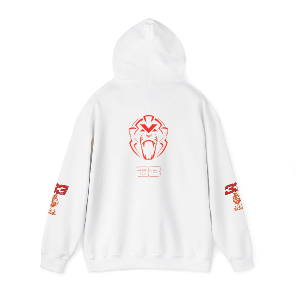 Hoodie - "SIMPLY LOVELY" Graphic Hoodie with Red Tiger Logo
