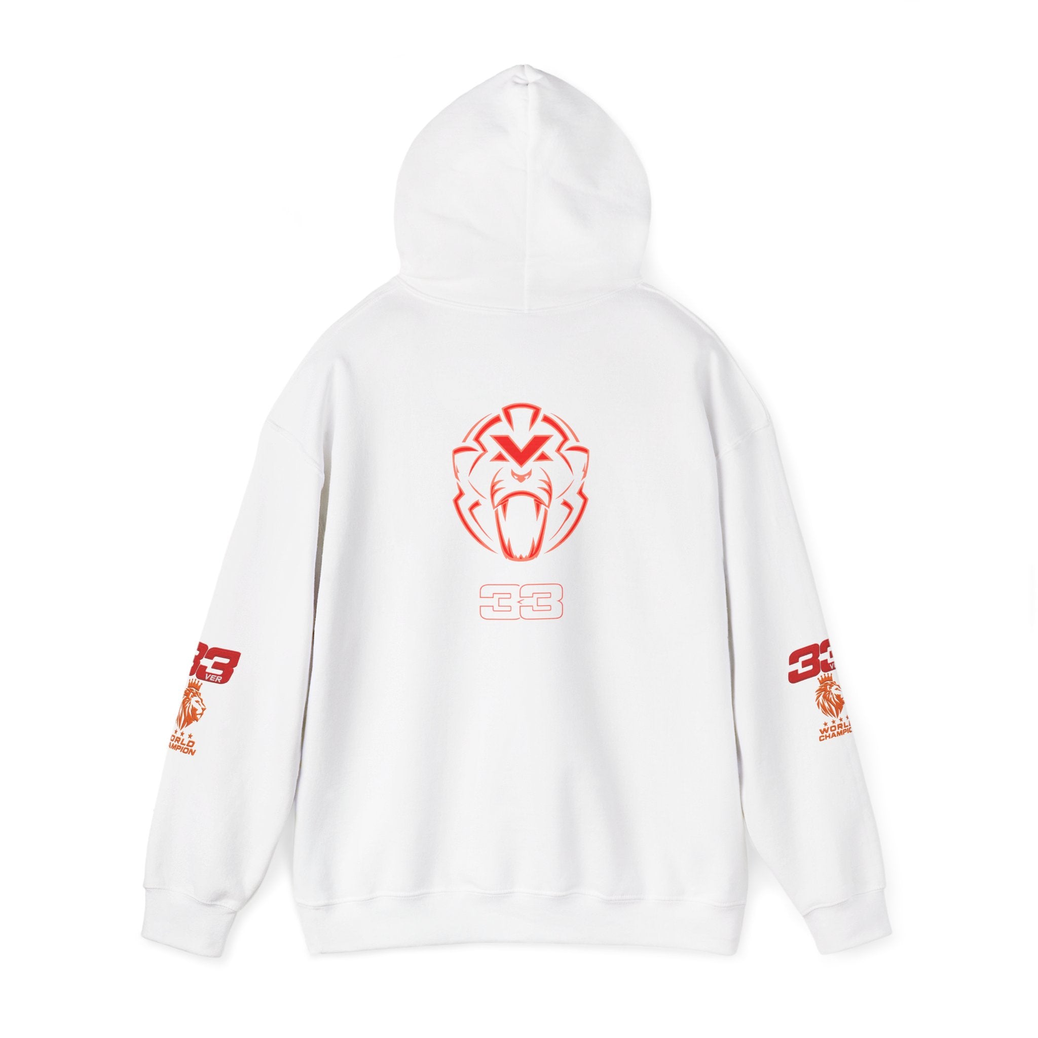 Hoodie - "SIMPLY LOVELY" Graphic Hoodie with Red Tiger Logo