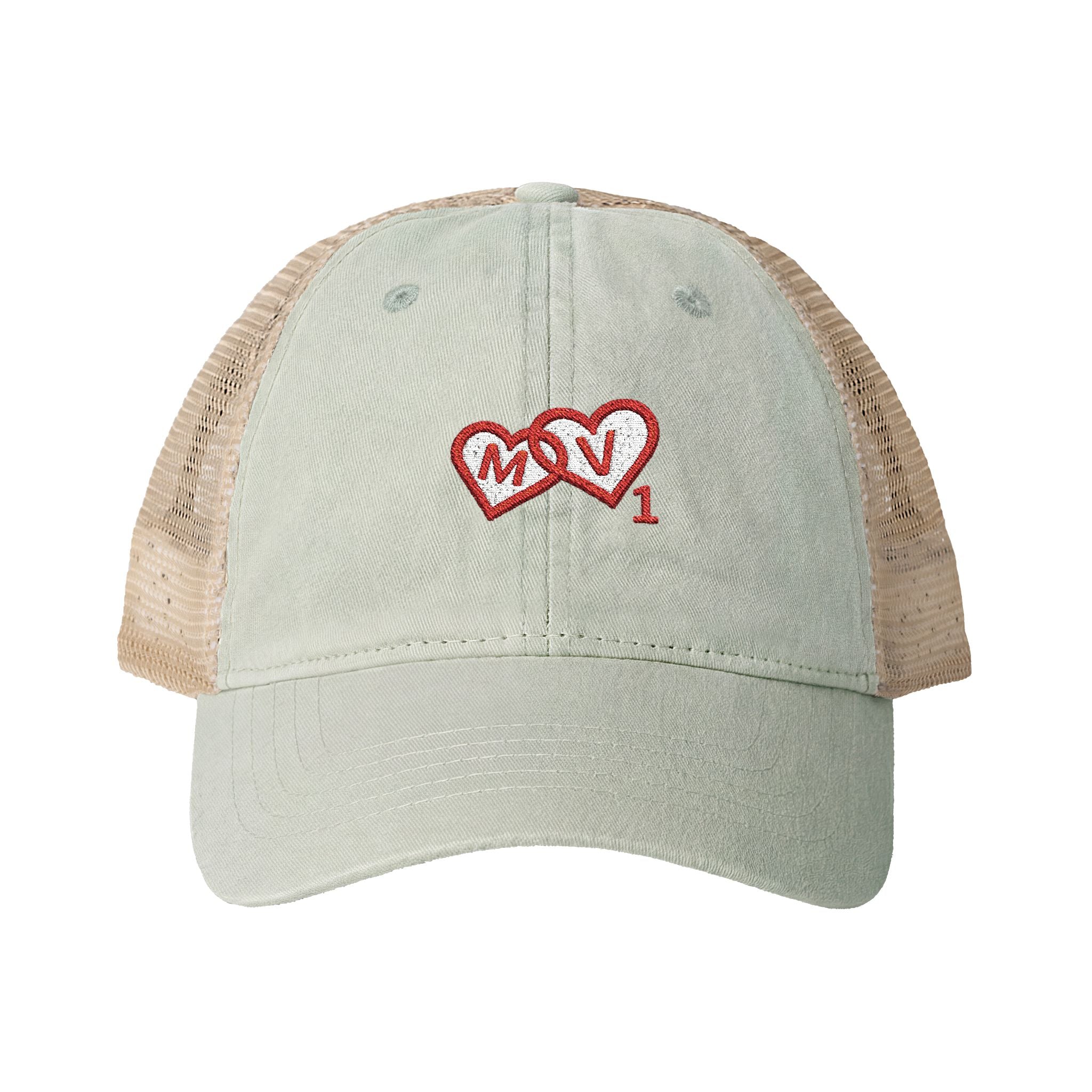 Max Verstappen 1 Love MV1 Women's Washed Mesh-Back Cap