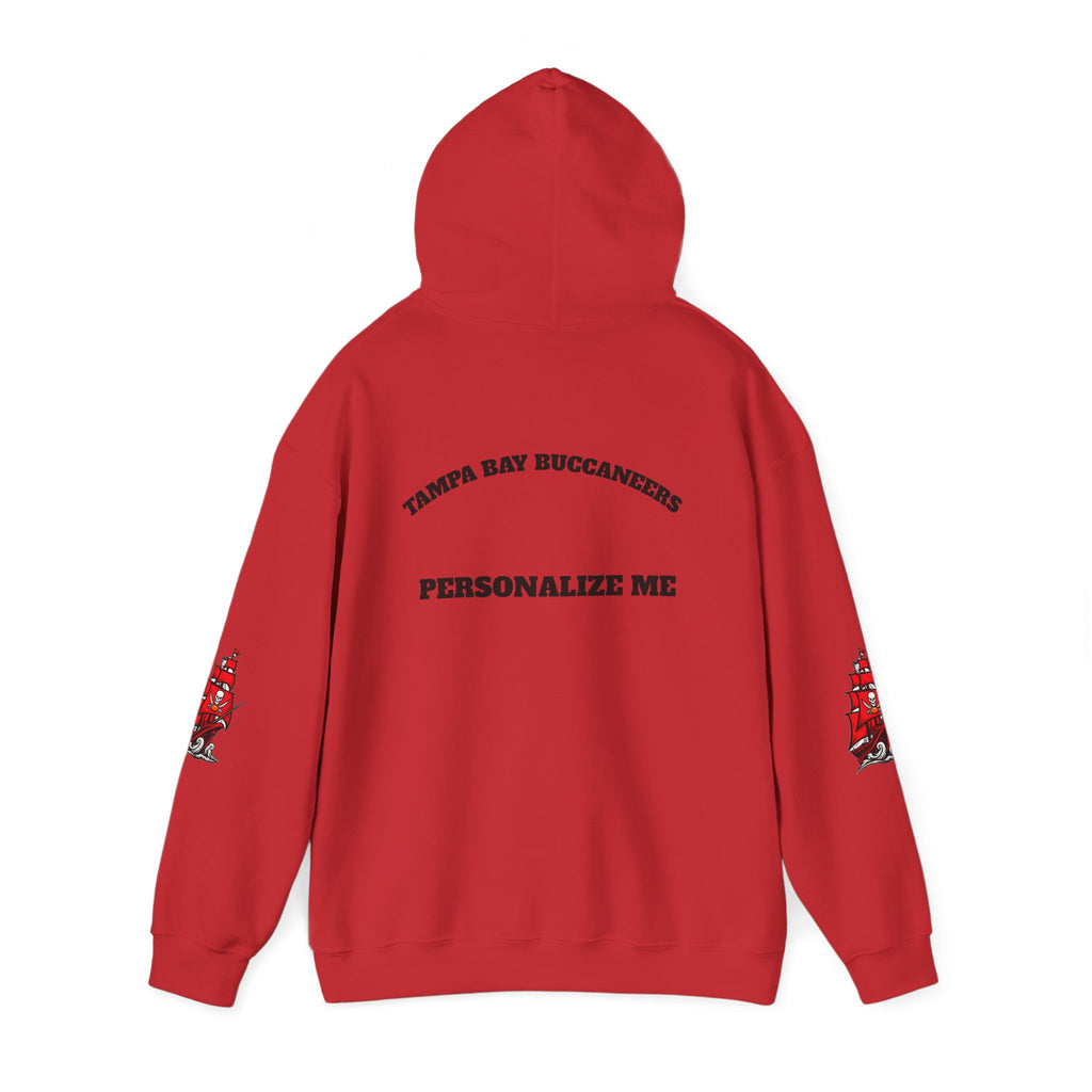Buccaneers Skull Flag Hoodie — Tampa Bay Football Fan Pullover Personalize it