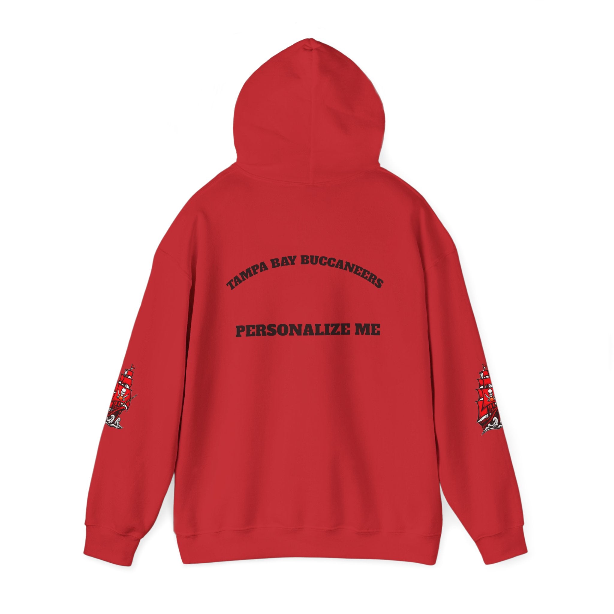 Buccaneers Skull Flag Hoodie — Tampa Bay Football Fan Pullover Personalize it