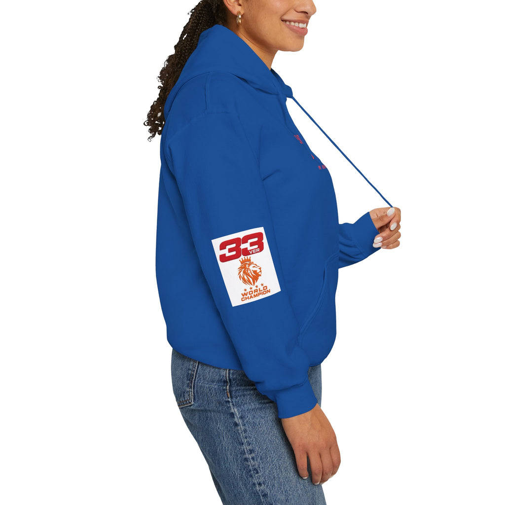 Hoodie - "SIMPLY LOVELY" Graphic Hoodie with Red Tiger Logo