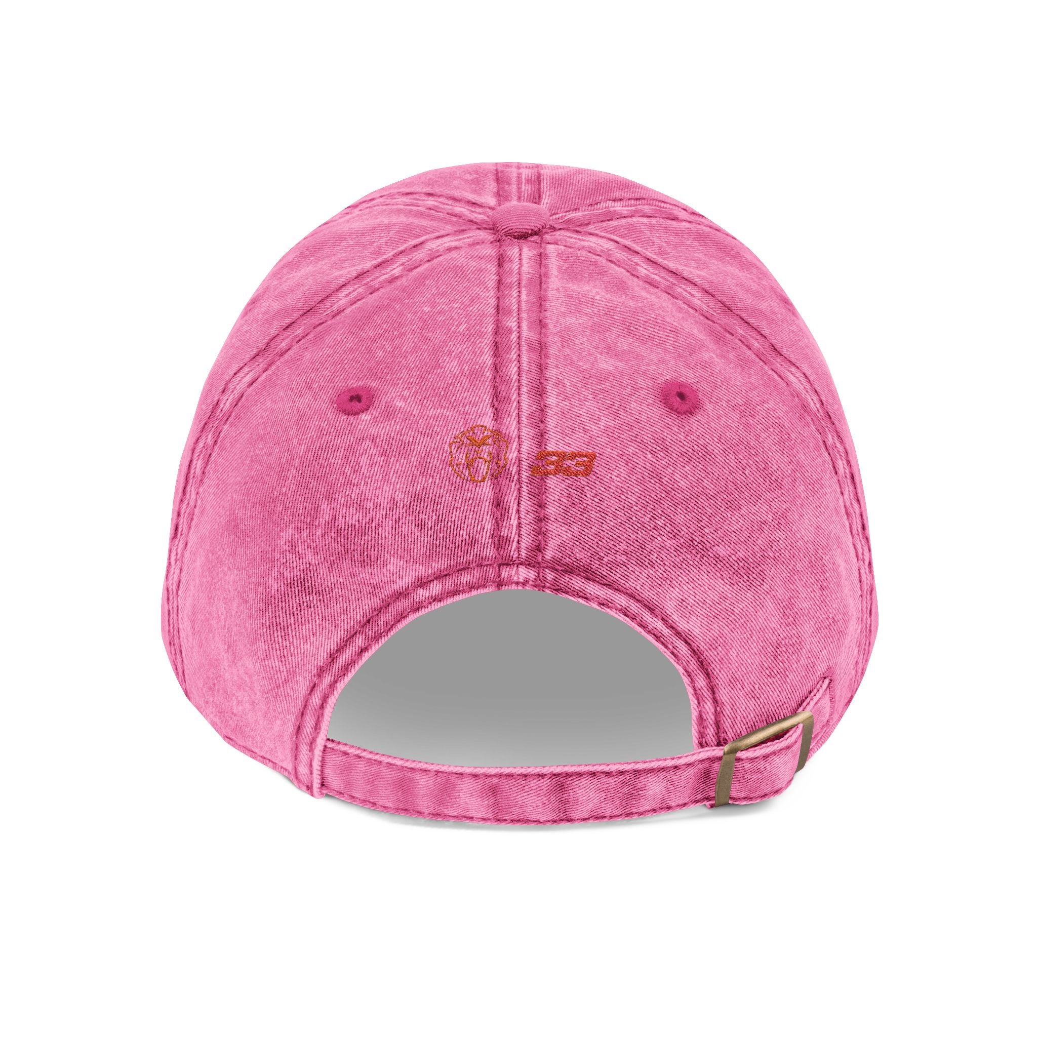 Unleash The Lion #33 Max Verstappen Vintage Embroidered Baseball Cap – Distressed Retro Logo Hat