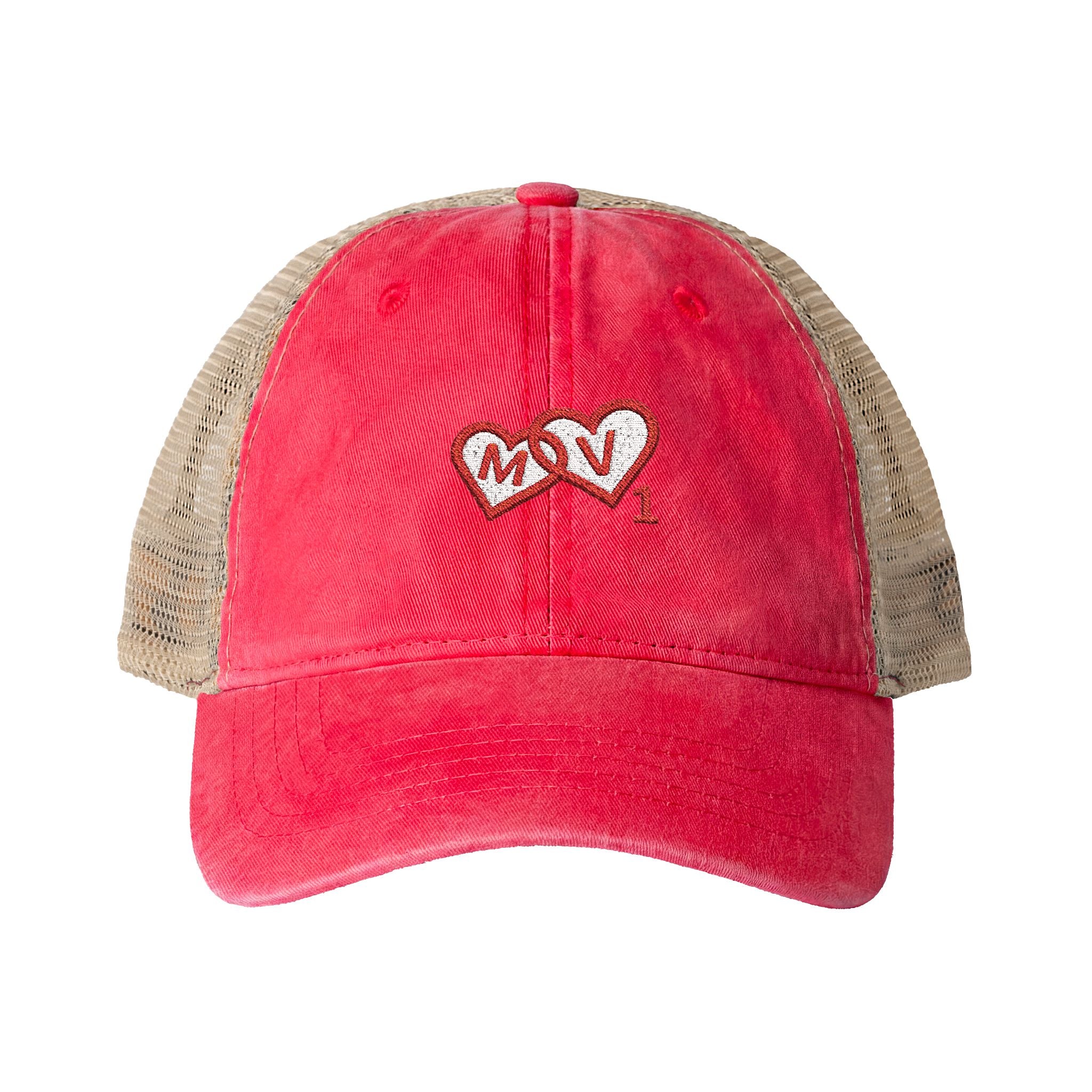 Max Verstappen 1 Love MV1 Women's Washed Mesh-Back Cap