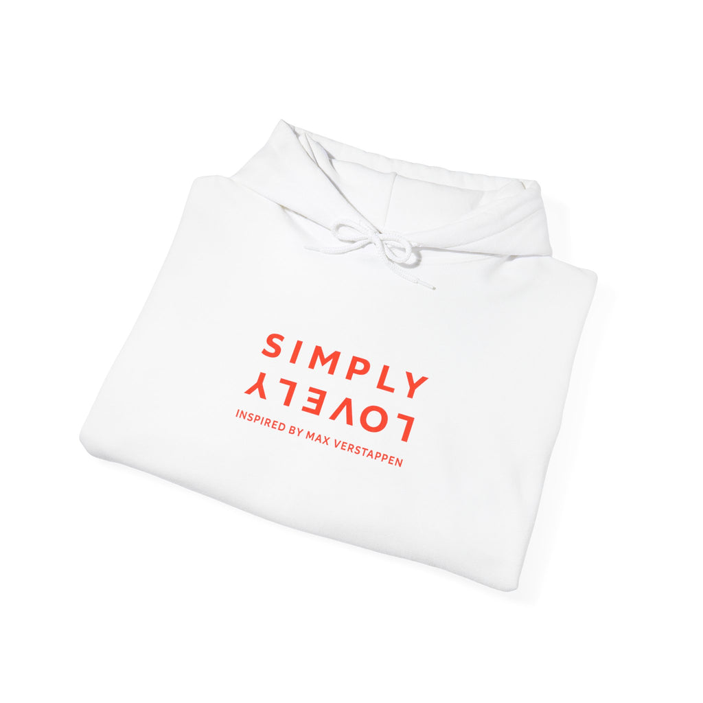 Hoodie - "SIMPLY LOVELY" Graphic Hoodie with Red Tiger Logo