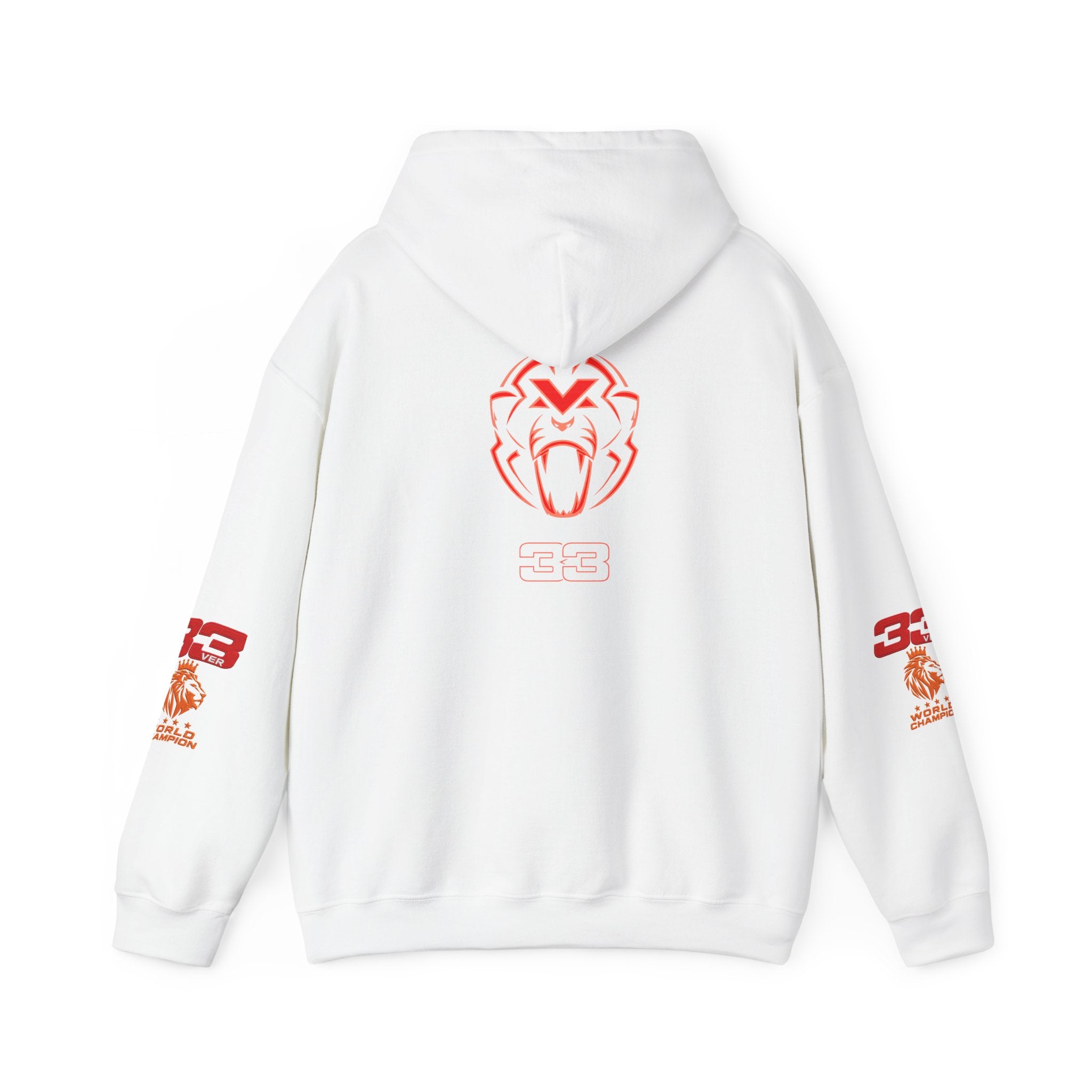 Hoodie - "SIMPLY LOVELY" Graphic Hoodie with Red Tiger Logo