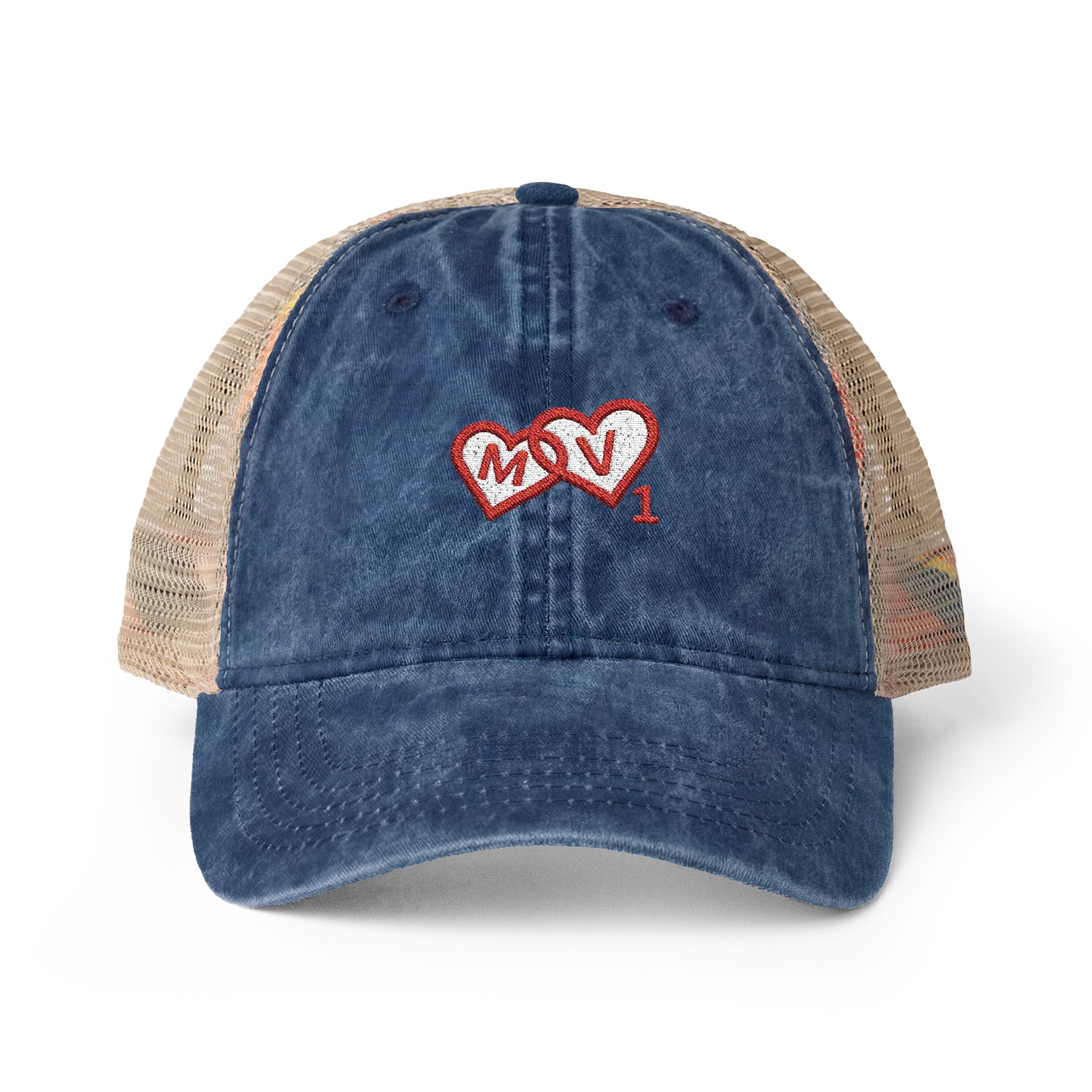 Max Verstappen 1 Love MV1 Women's Washed Mesh-Back Cap