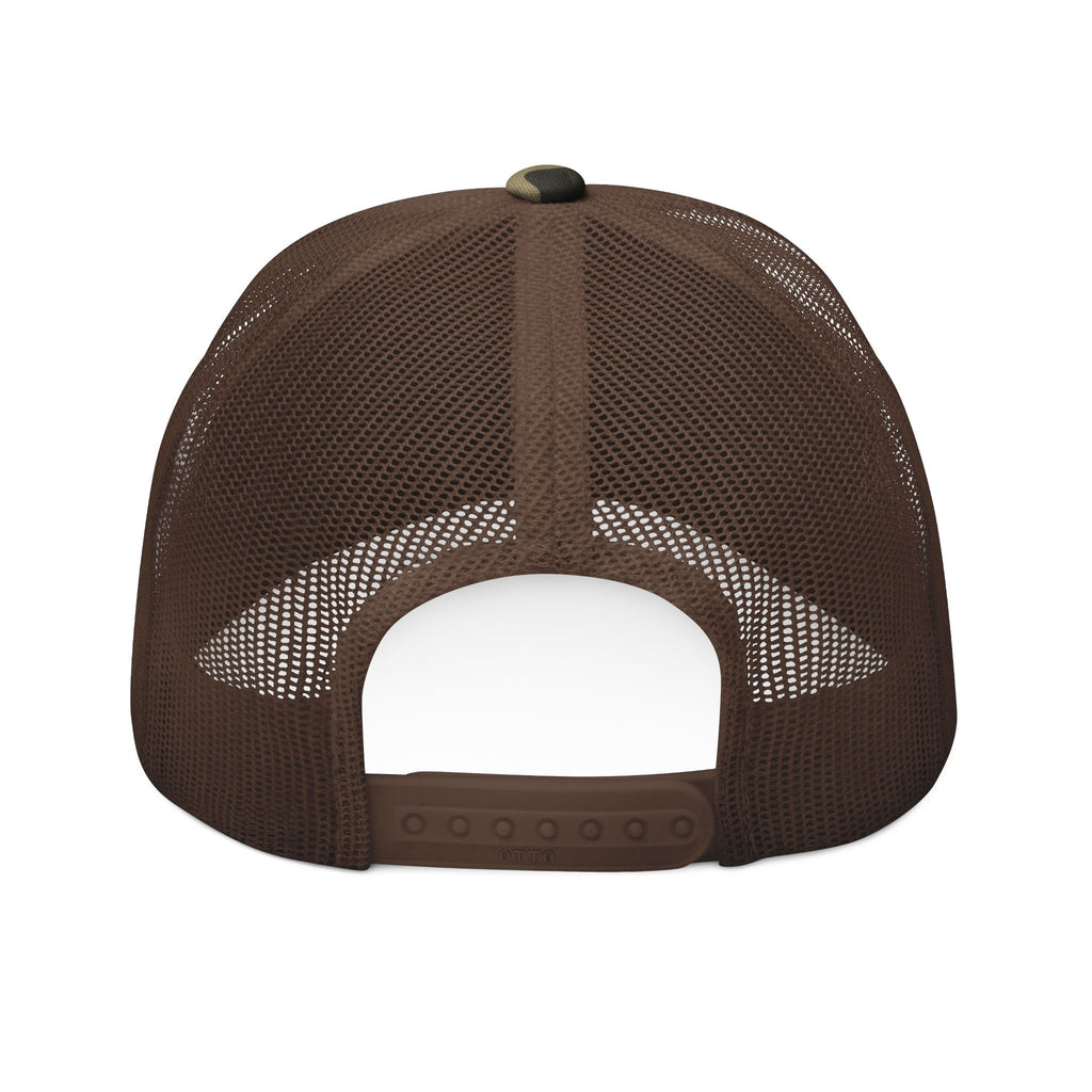 Verstappen Trucker Hat— Embroidered Orange Lion & '38' Patch