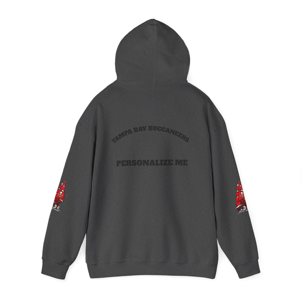 Buccaneers Skull Flag Hoodie — Tampa Bay Football Fan Pullover Personalize it