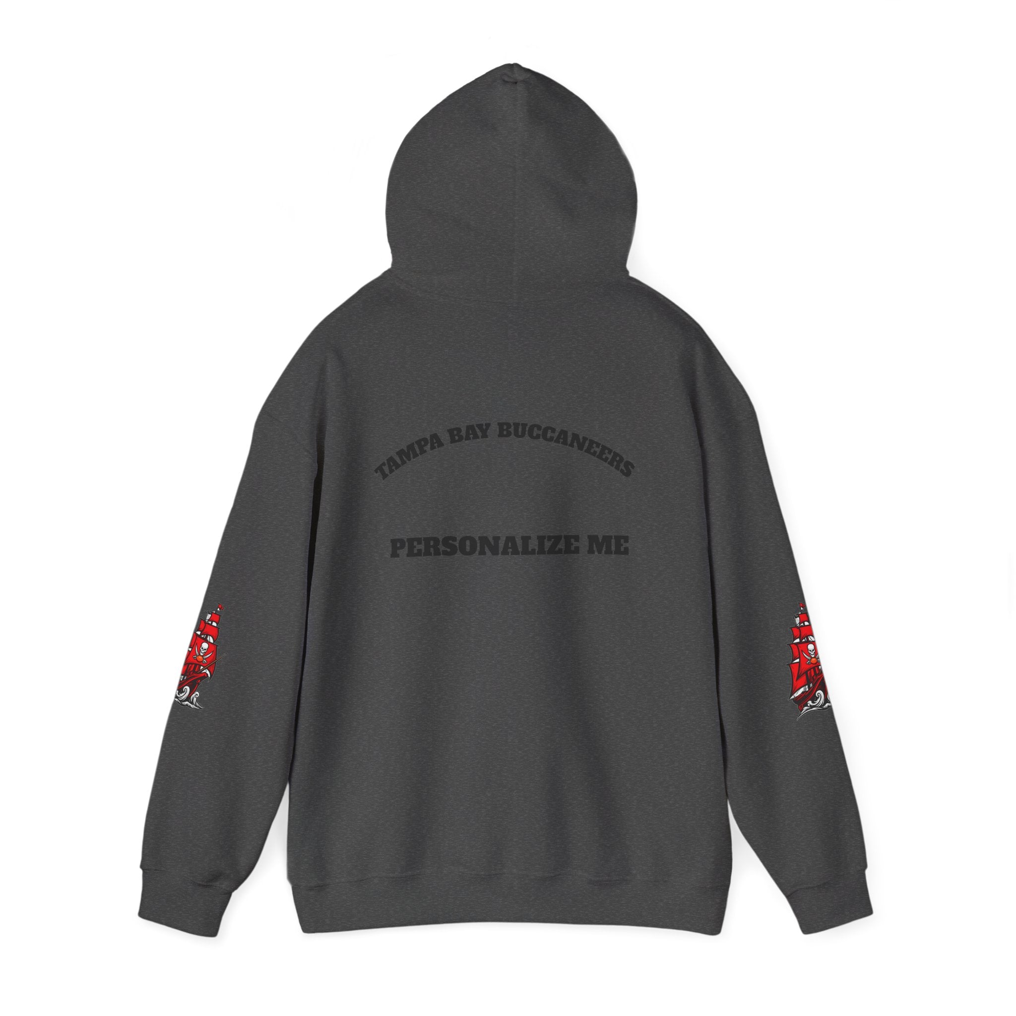 Buccaneers Skull Flag Hoodie — Tampa Bay Football Fan Pullover Personalize it