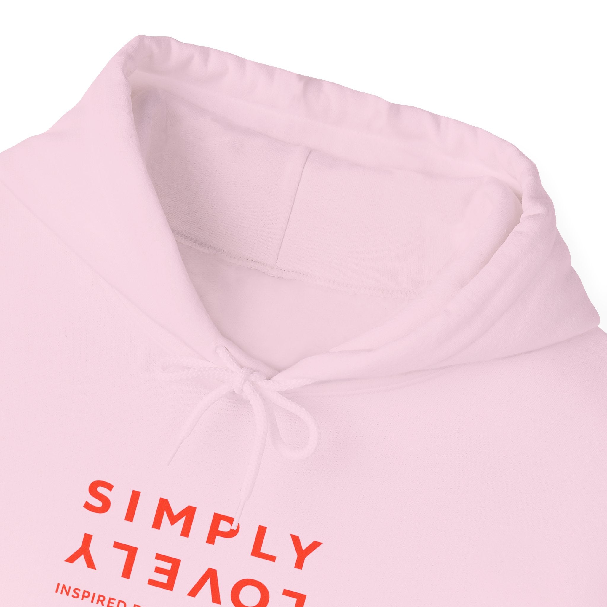 Hoodie - "SIMPLY LOVELY" Graphic Hoodie with Red Tiger Logo