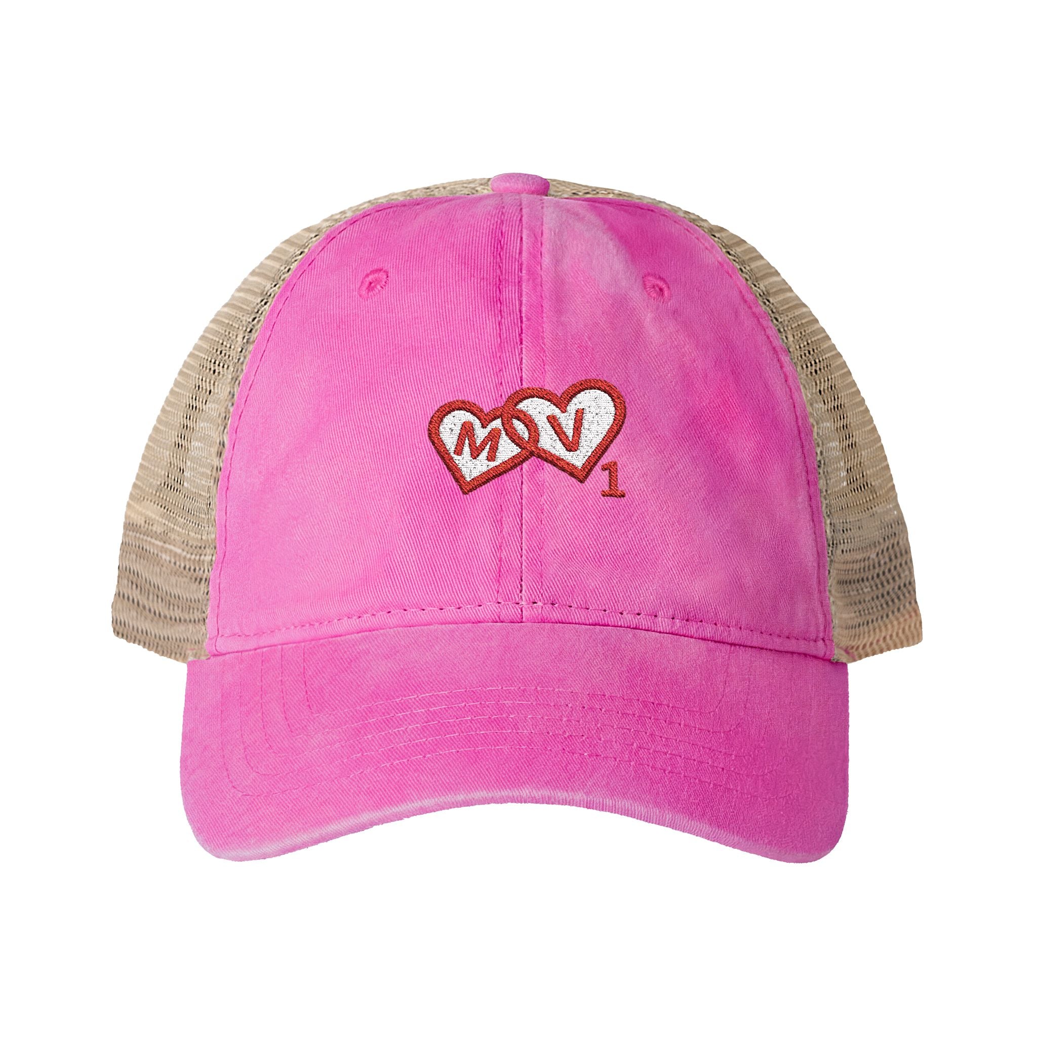 Max Verstappen 1 Love MV1 Women's Washed Mesh-Back Cap