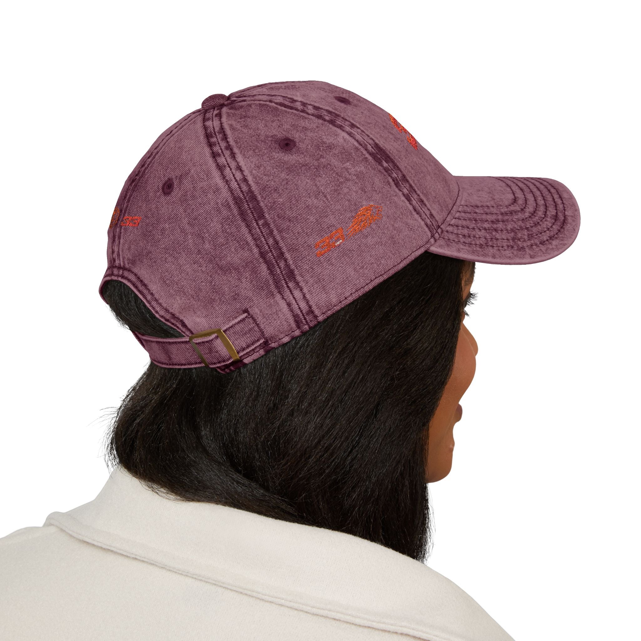 Unleash The Lion #33 Max Verstappen Vintage Embroidered Baseball Cap – Distressed Retro Logo Hat