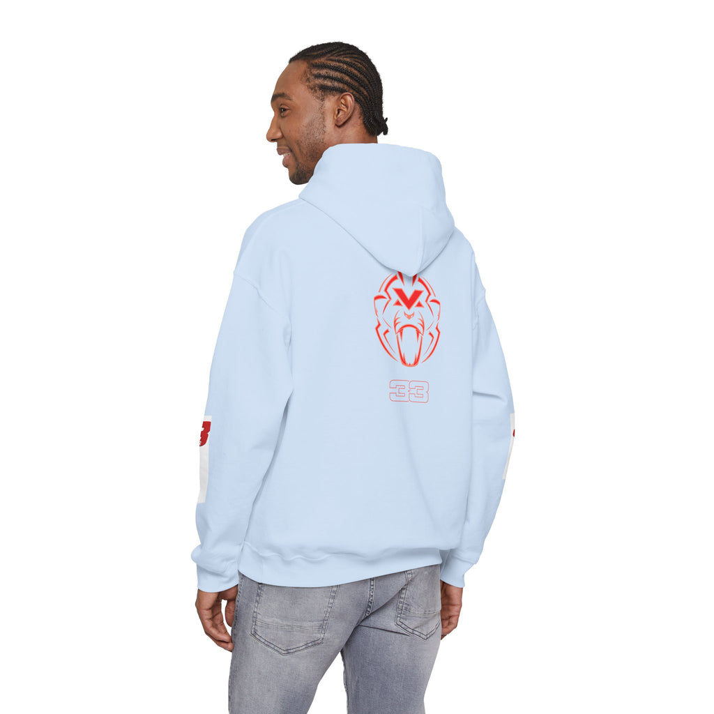 Hoodie - "SIMPLY LOVELY" Graphic Hoodie with Red Tiger Logo