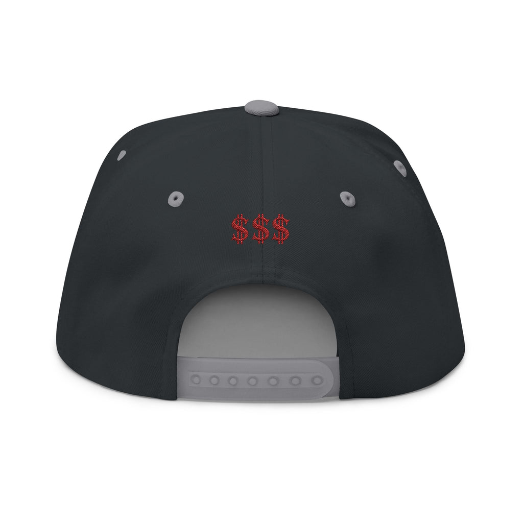 $$$ is My Love Language" Embroidered Snapback Flat Bill Cap